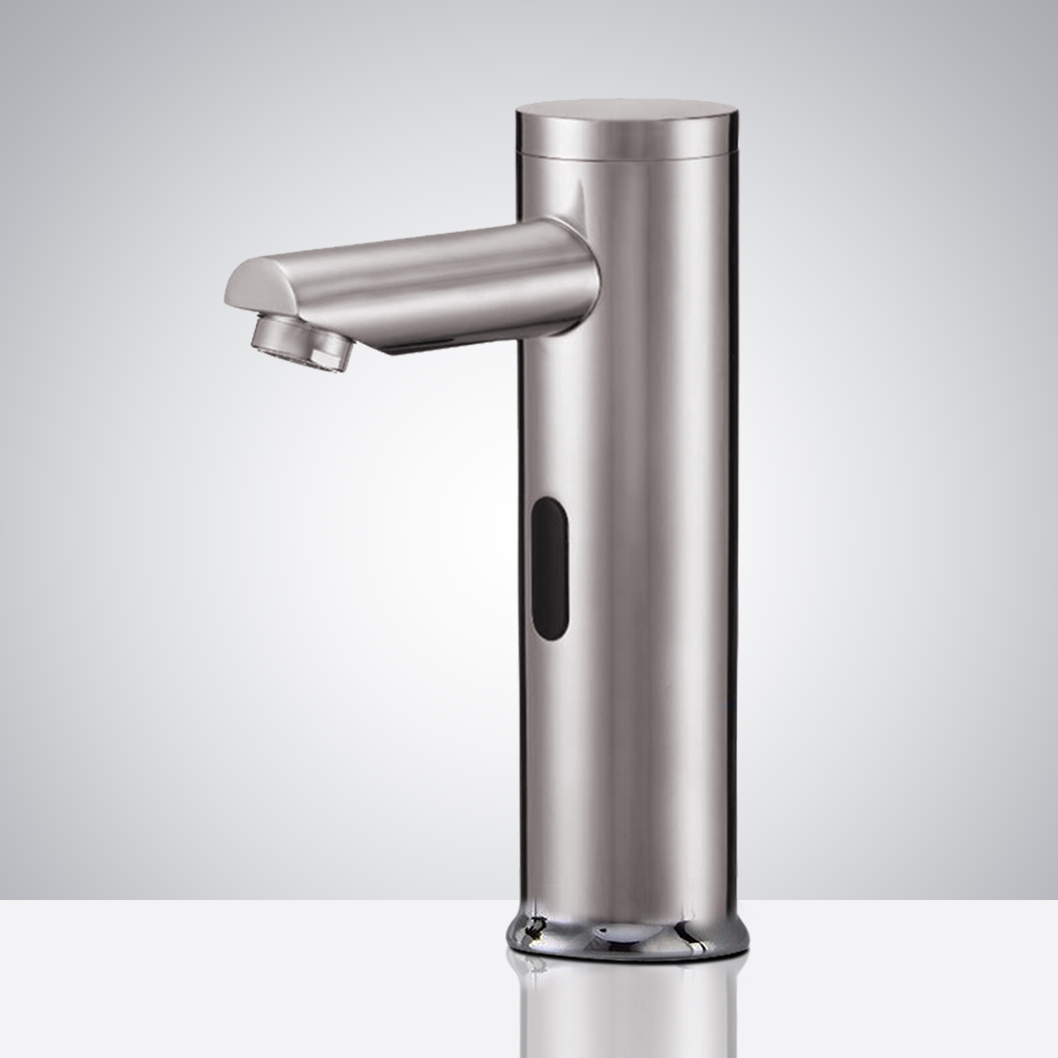 Commercial Brushed Nickel Touchless Volume Automatic Sensor Hands Free Faucet Installation